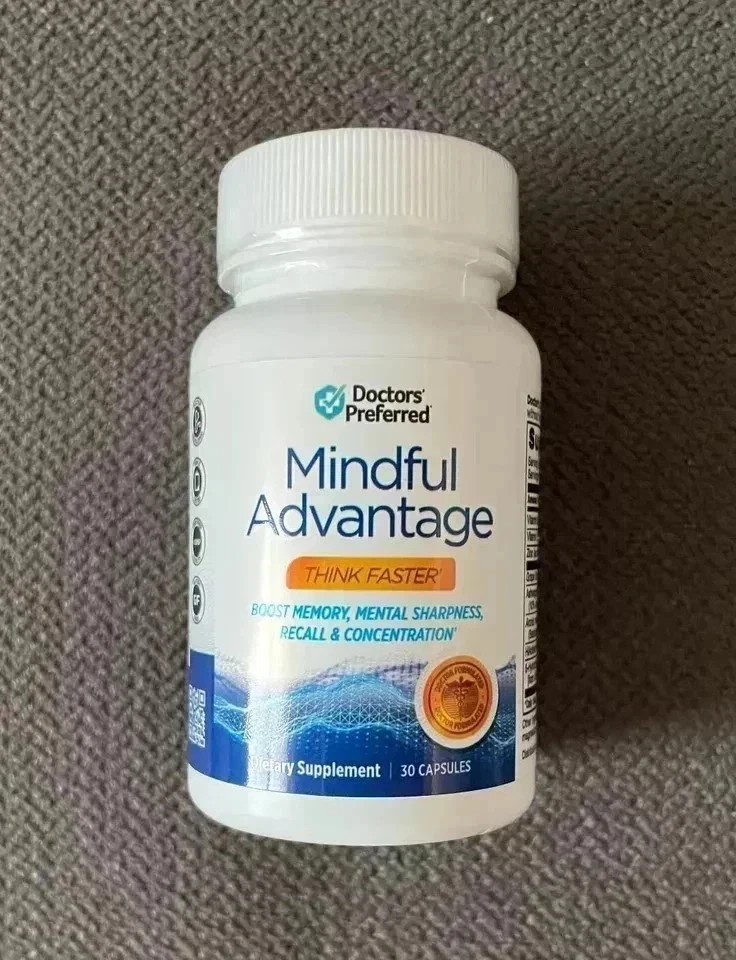 Mindful Advantage Brain Memory Focus Supplement - 30 Caps