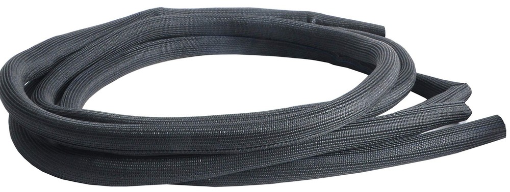 Design Engineering 010657 Easy Loom-Split Wire Sleeve, 1-1/2 (38mm) x 6'-Black