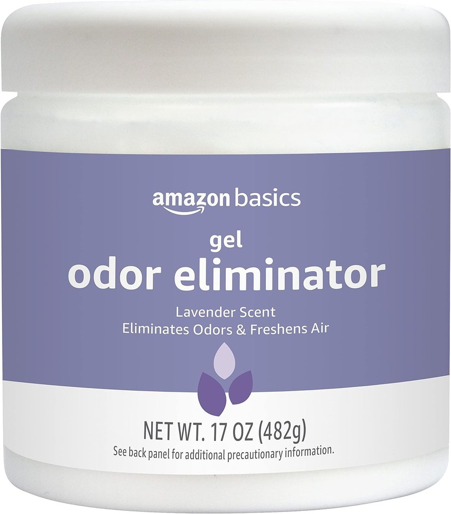 Amazon Basics Gel Odor Eliminator Charcoal Lavender