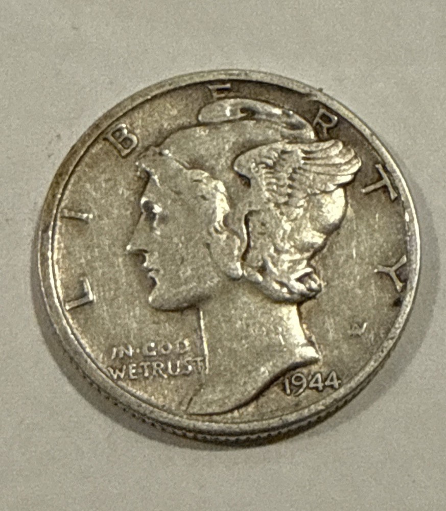 1944 Mercury Dime AA26