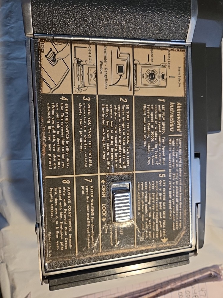 Polaroid 900 Electric EYE Land Camera