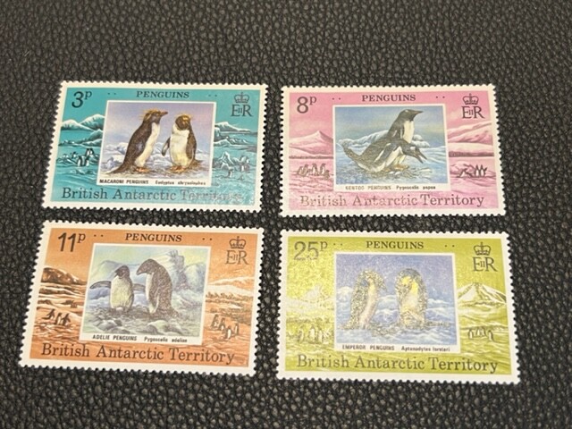 British Antarctic Territory 72-75 MH