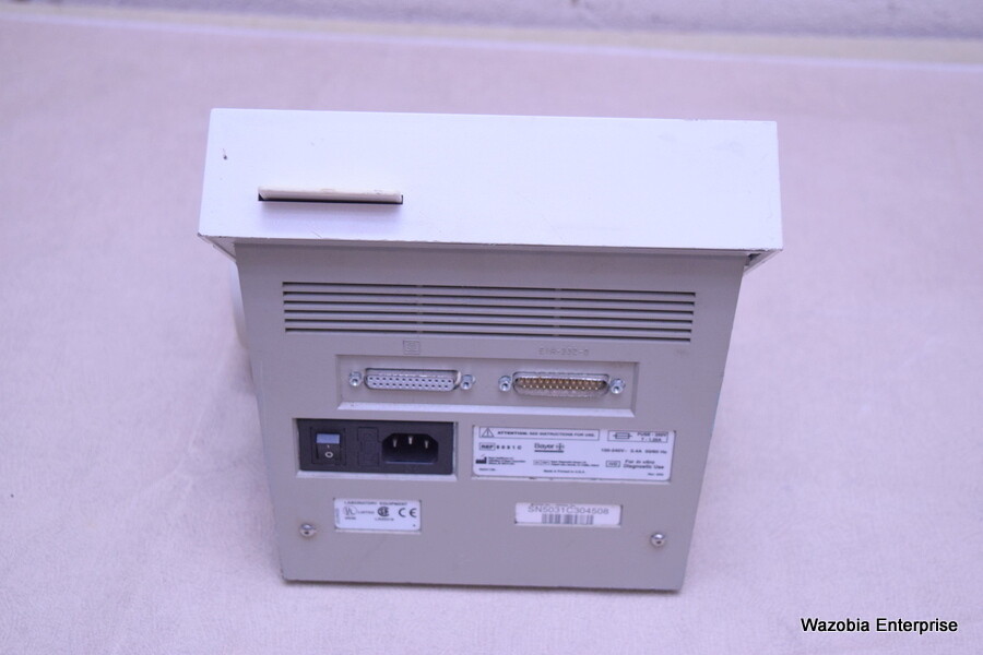 BAYER DCA 2000+ HEMOGLOBIN BLOOD ANALYZER WITH SR002810 PROGRAM CARD