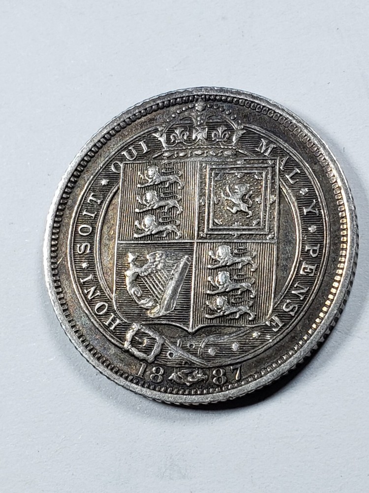 1887 Six Pence Great Britain
