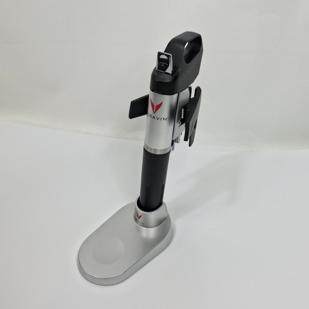Coravin Model Eight Wine Preservation System Silver/Chrome with Original Stand