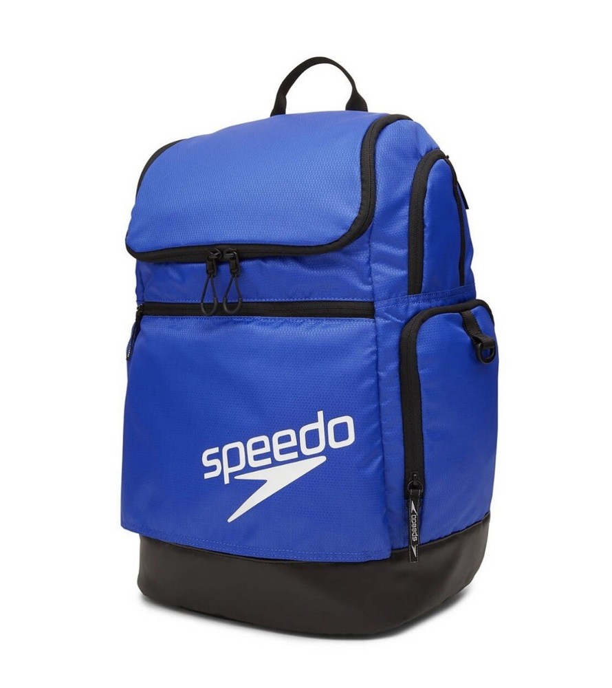 Speedo Swim Printed Teamster Backpack 2.0 35L - Deep Blue Solid Print