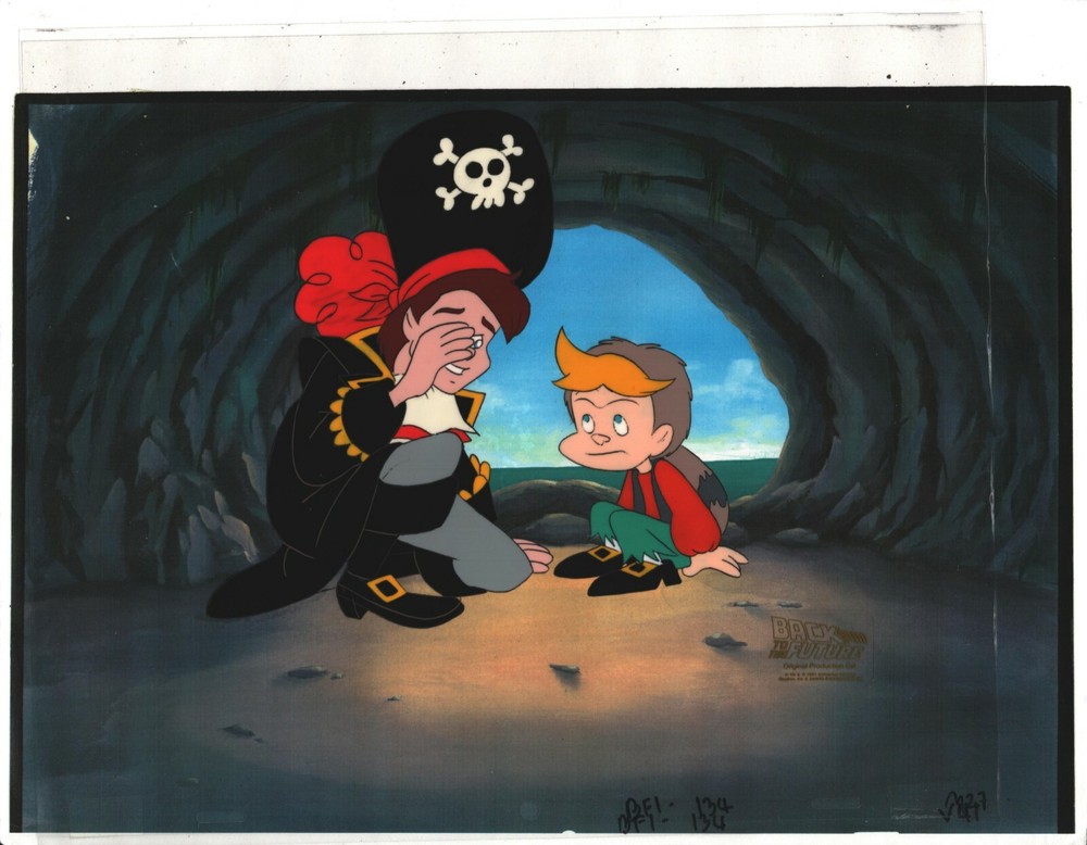 Back to the Future Original Production Animation Cel Universal 1991-2 b6m27v