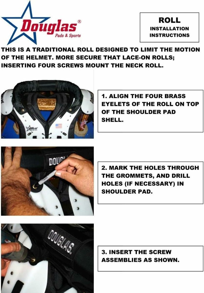 Douglas Football JUNIOR Neck Roll