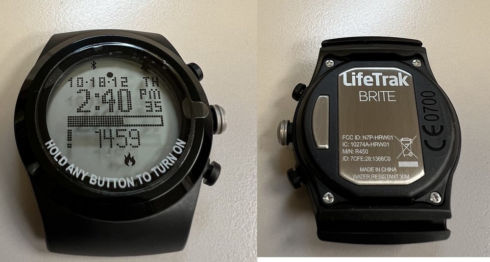 Lifetrak Activities Tracker - Watch Module ONLY - R450