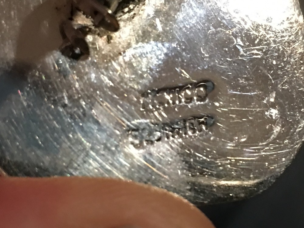 STERLING EARRINGS MARKED