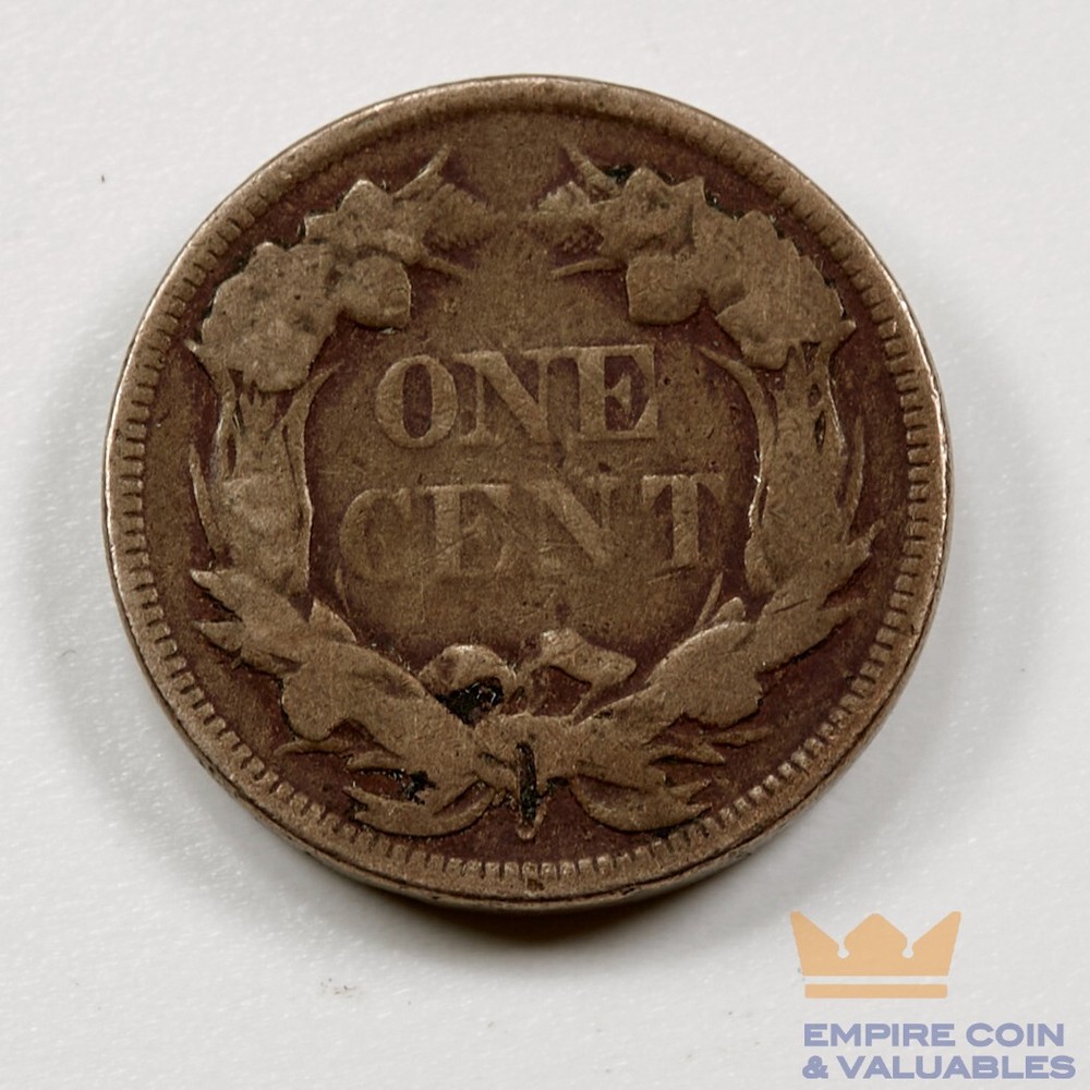 1858 Large Letters Flying Eagle Small Cent - Good Details