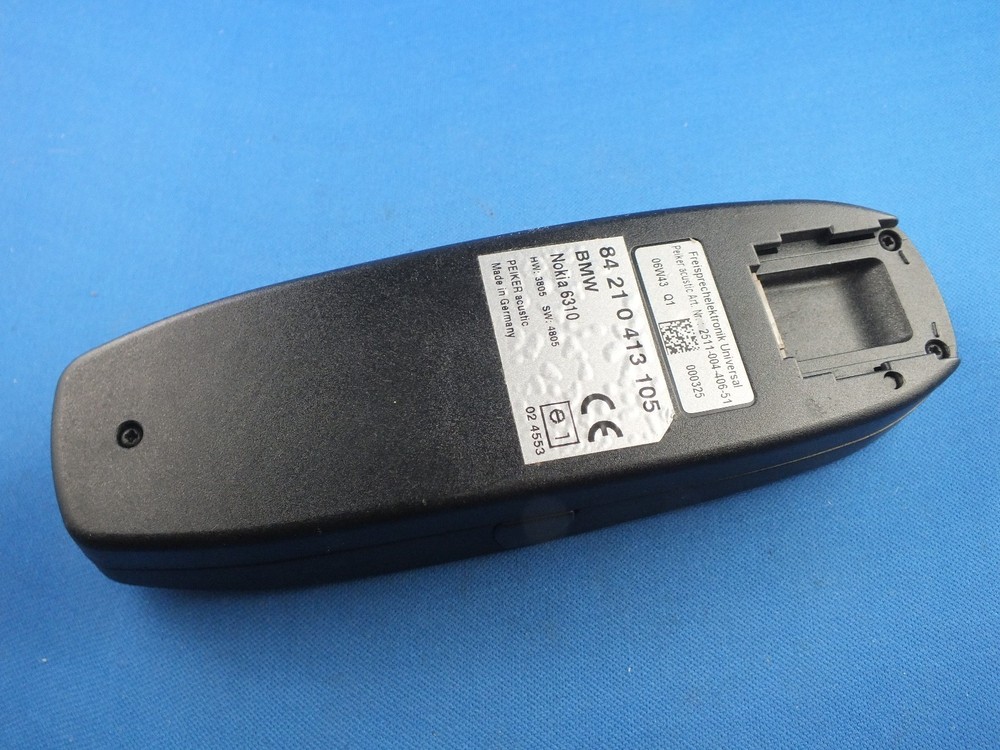 BMW Nokia 6310 hands-free electronics universal holder shell mobile adapter TOP