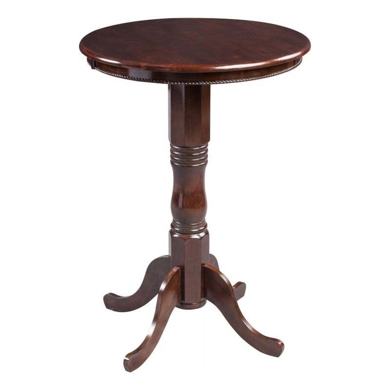 Boraam Spectator Pub Table in Cappuccino