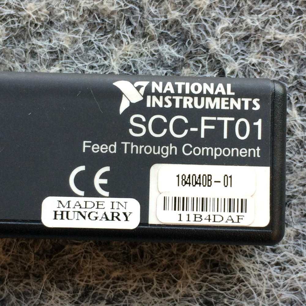 National Instruments NI SCC-FT01 Feed Through Component 184040B-01