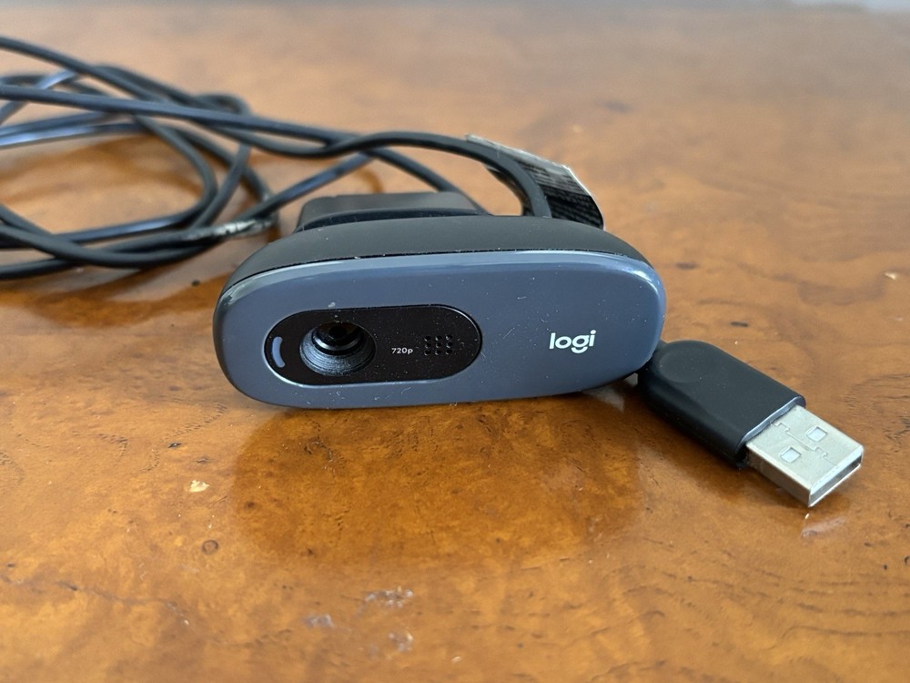 Two Logitech 720p Webcams - Used