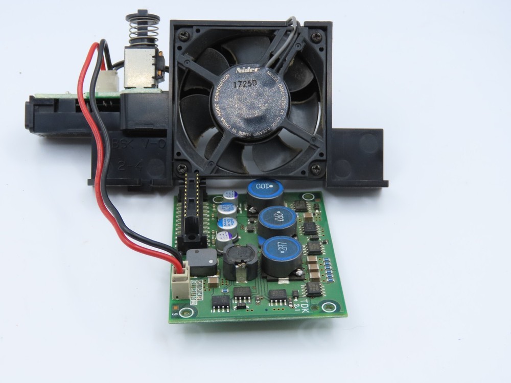 OEM Replacement Nintendo GameCube Internal Fan, Power Switch, and Power Board