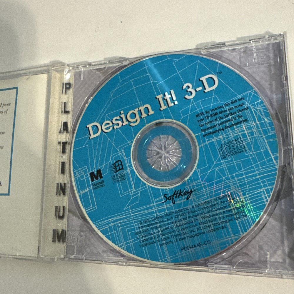 The Learning Company Design It 3D for PC, Mac
