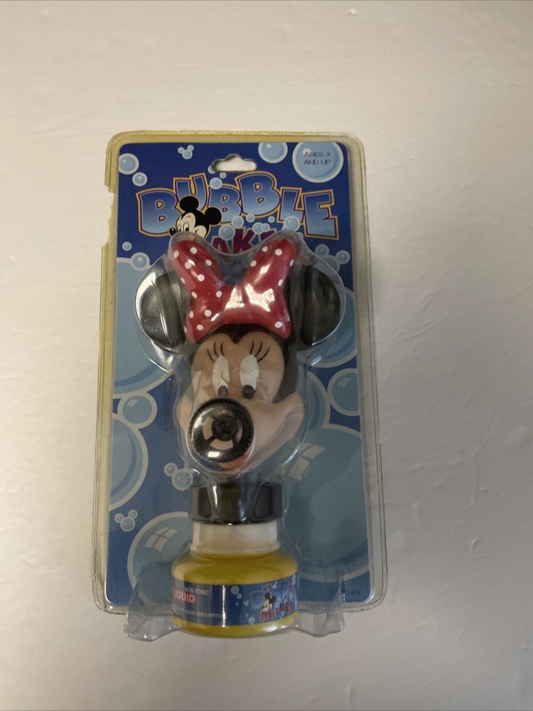 Disney Minnie Mouse Bubble Maker Brand New