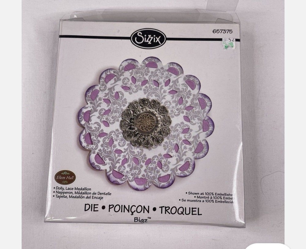 Sizzix big big cut doily