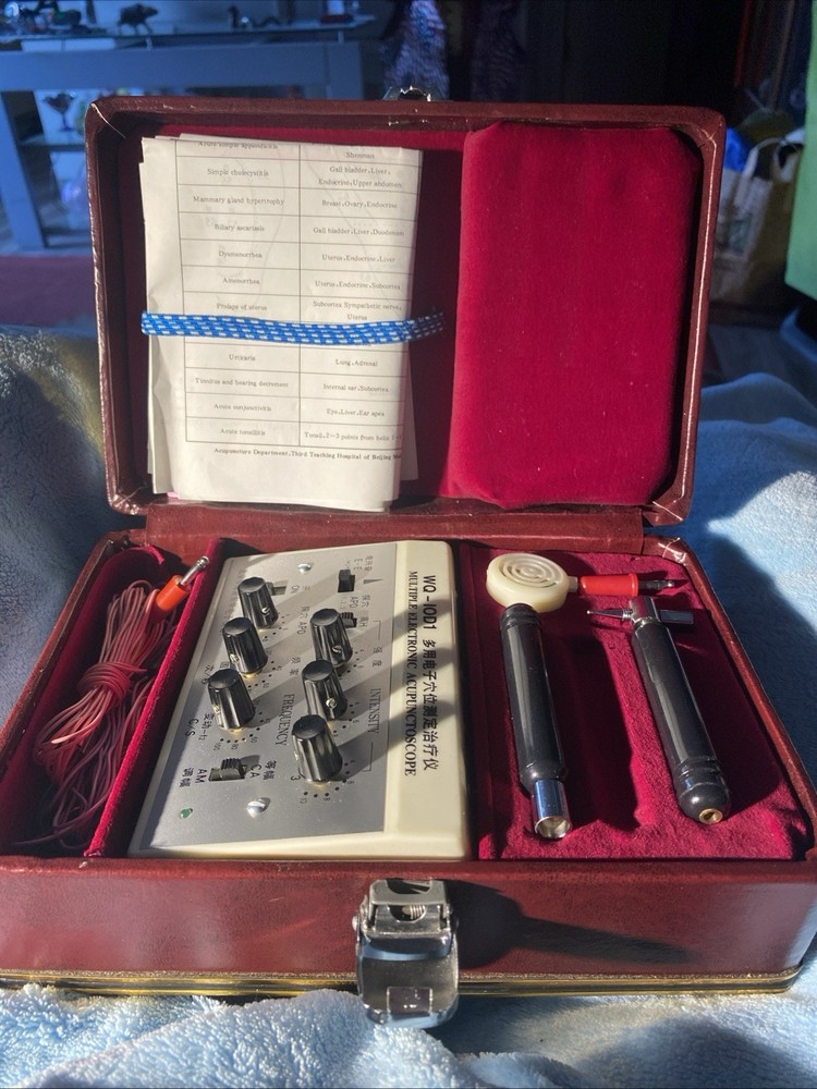 Multiple Electronic Acupunctoscope WQ-10d1 With Case