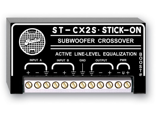 RDL ST-CX2S Subwoofer Crossover Filter