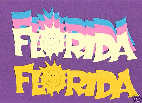 FLORIDA die cuts