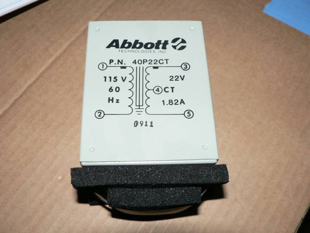 ABBOTT TRANSFORMER 40P22CT
