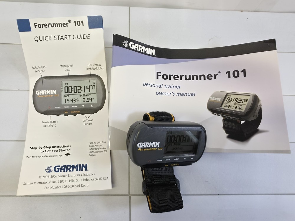 Garmin Forerunner 101 Personal Training with GPS TESTED