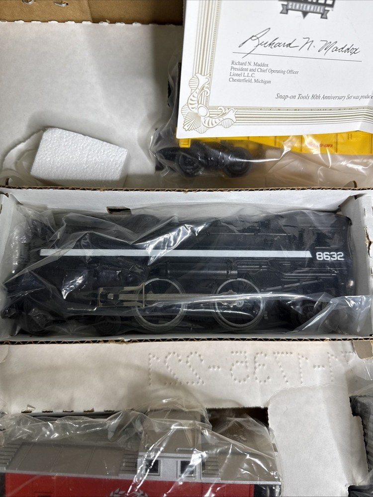 Lionel 6-31911 Snap-On Tools 80th Anniversary Train Set