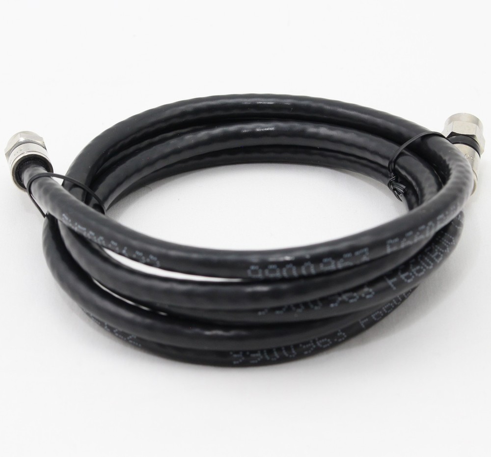 4.75 ft Black CATV 18 AWG with Compression PPC-EX5-07 Connectors.