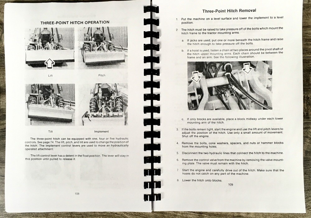 Case 480D 480LL CK Tractor Loader Backhoe Operators Manual Owners Book