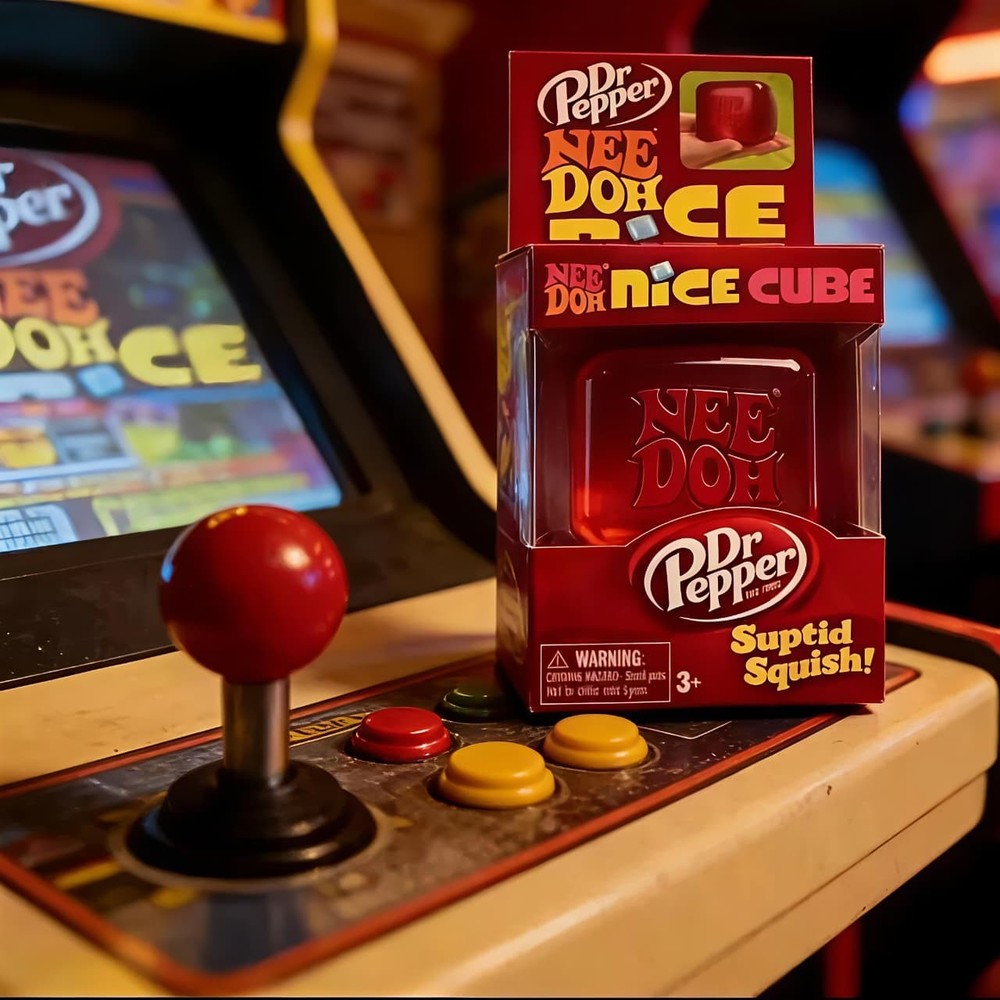 Needoh Limited Edition Dr Pepper Nice Cube Suptid Squish US