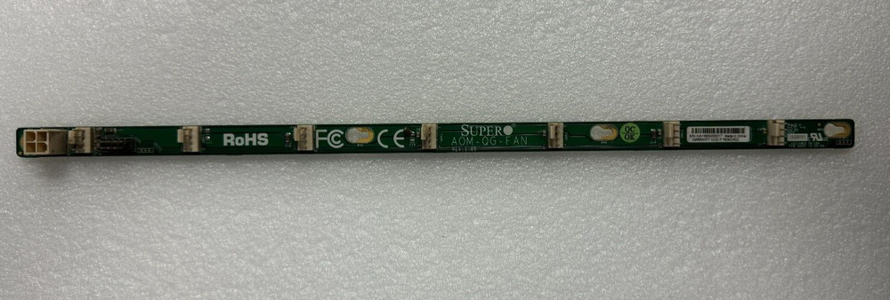 Supermicro AOM-QG-FAN Backplane Board Tested
