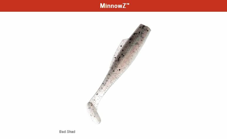 Z-Man MinnowZ 3" - Bad Shad - 6 Pack Soft Plastic Paddle Tail
