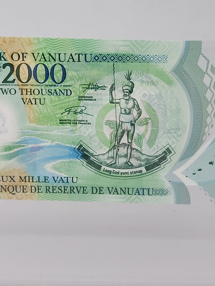 Vanuatu, 2000 Vatu, 2014, POLYMER, Birds