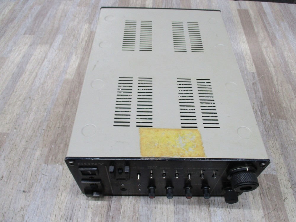 Sony CCU-m3 Camera Control Unit dc12v 6w