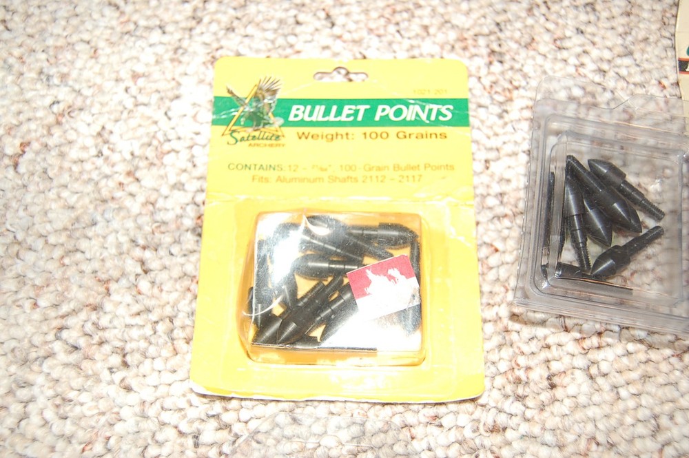 Archery Arrow Making Supplies - Target Points, Vanes, Inserts