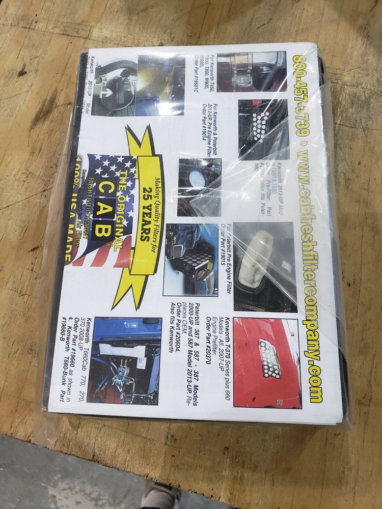 CAB Fresh Filter 19220 Cab Air Filter / Sterling Trucks