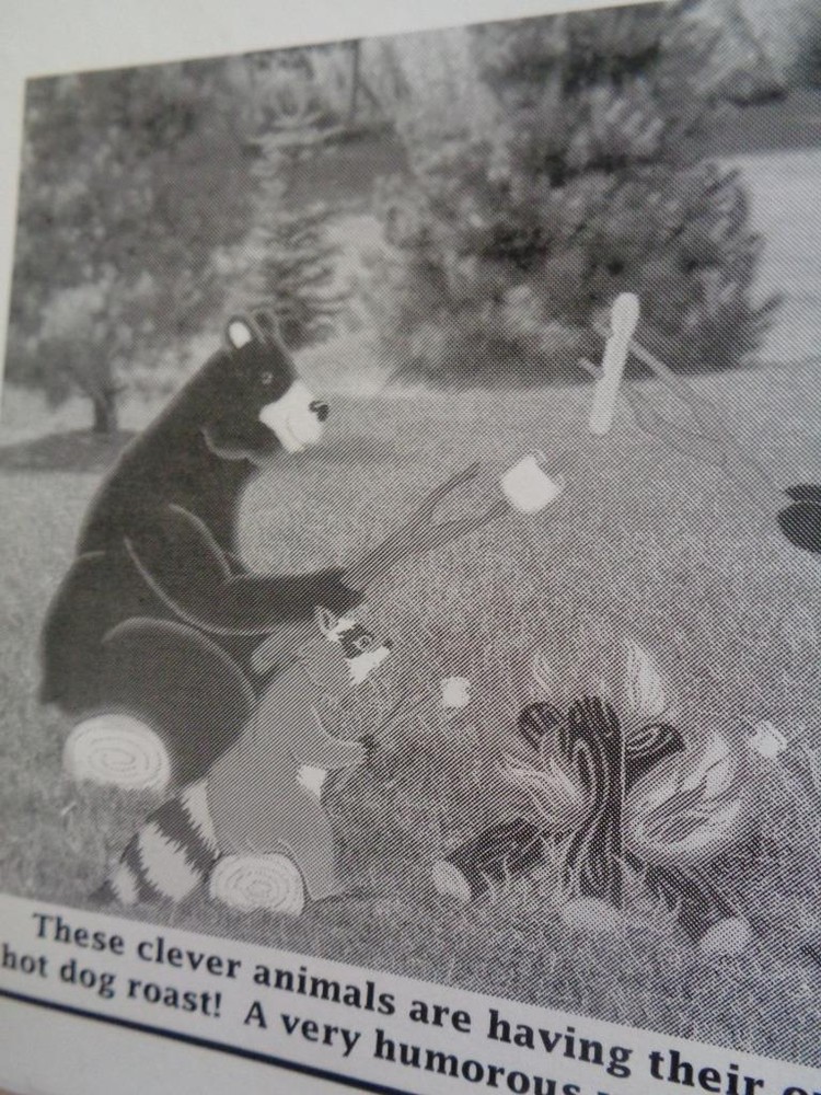 Winfield Collection Campfire Bear Woodworking Craft Plans