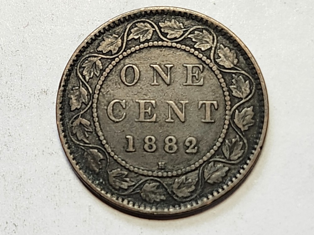 1882 H Canada One Cent 1171