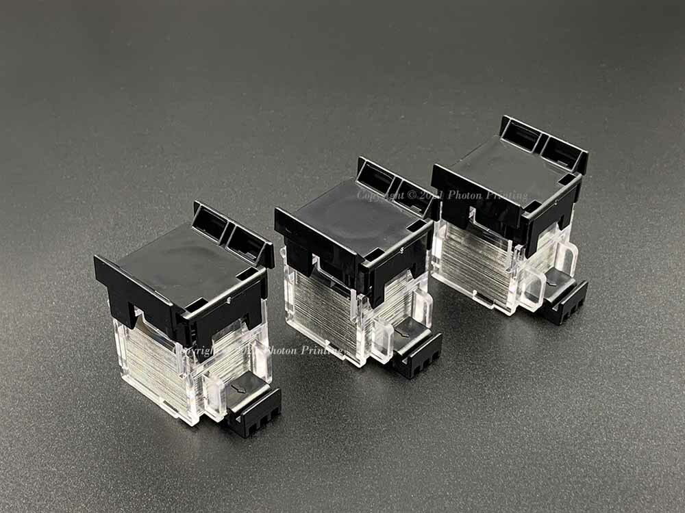 Compatible Sharp AR-SC3 Staples. 1 Box. Total 3 Cartridges, 6k Staples Yield