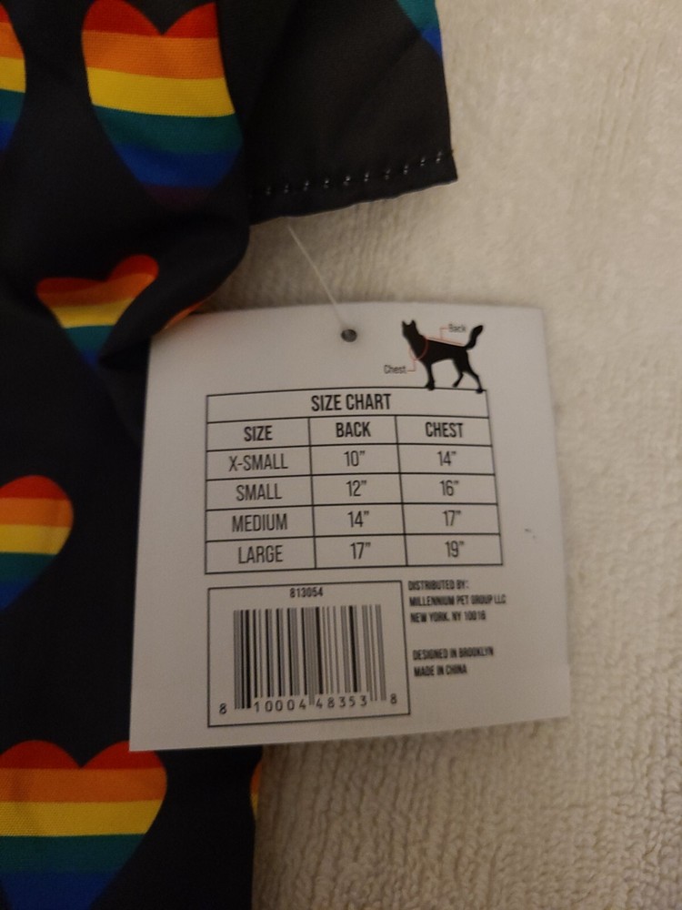 PET PRIDE Summer ShirtsSize Medium, back 14"- chest 17" NWT