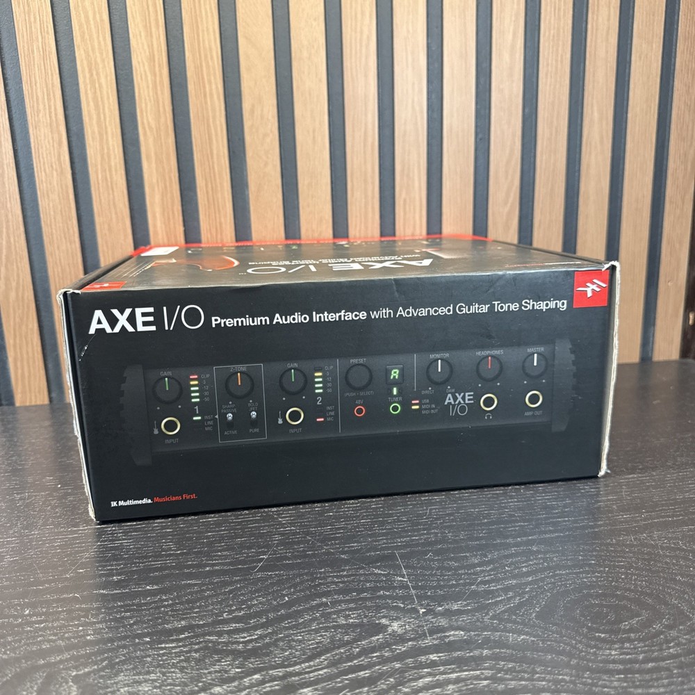 IK Multimedia AXE I/O USB Guitar Audio Interface