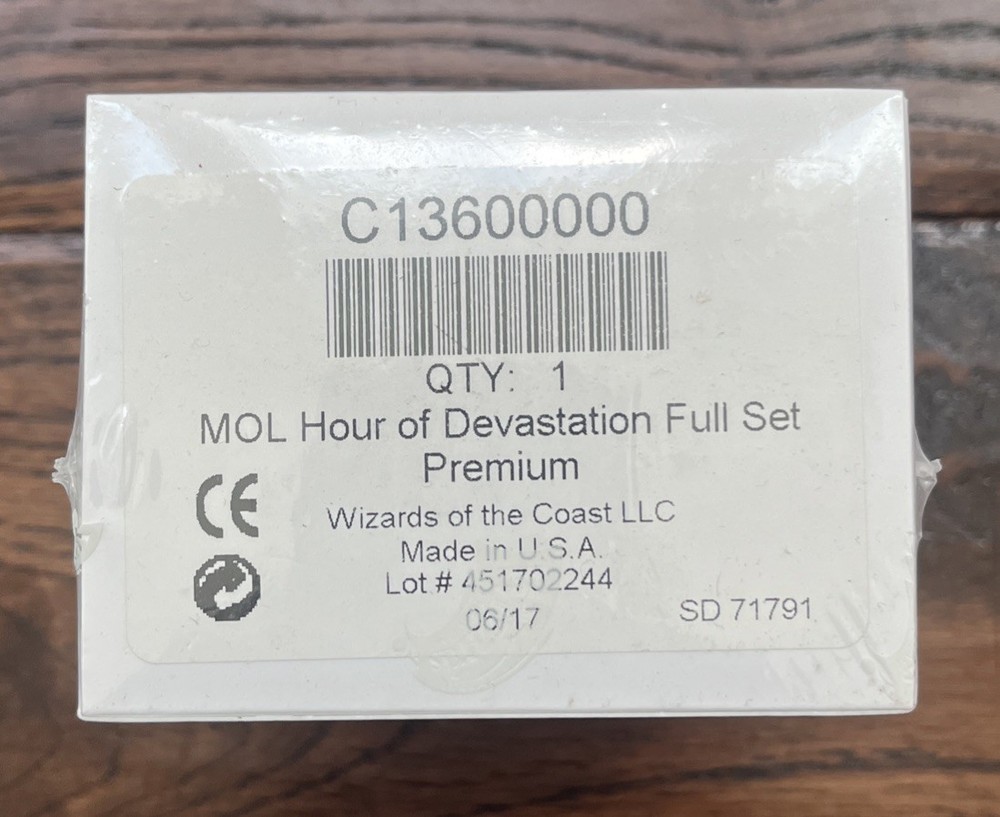 MTG Magic the Gathering MOL Multiple Complete Set Factory Sealed Premium/FOIL