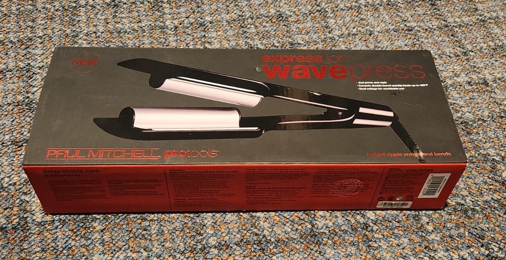Paul Mitchell Express Ion WavePress Ceramic Deep Waver, Black