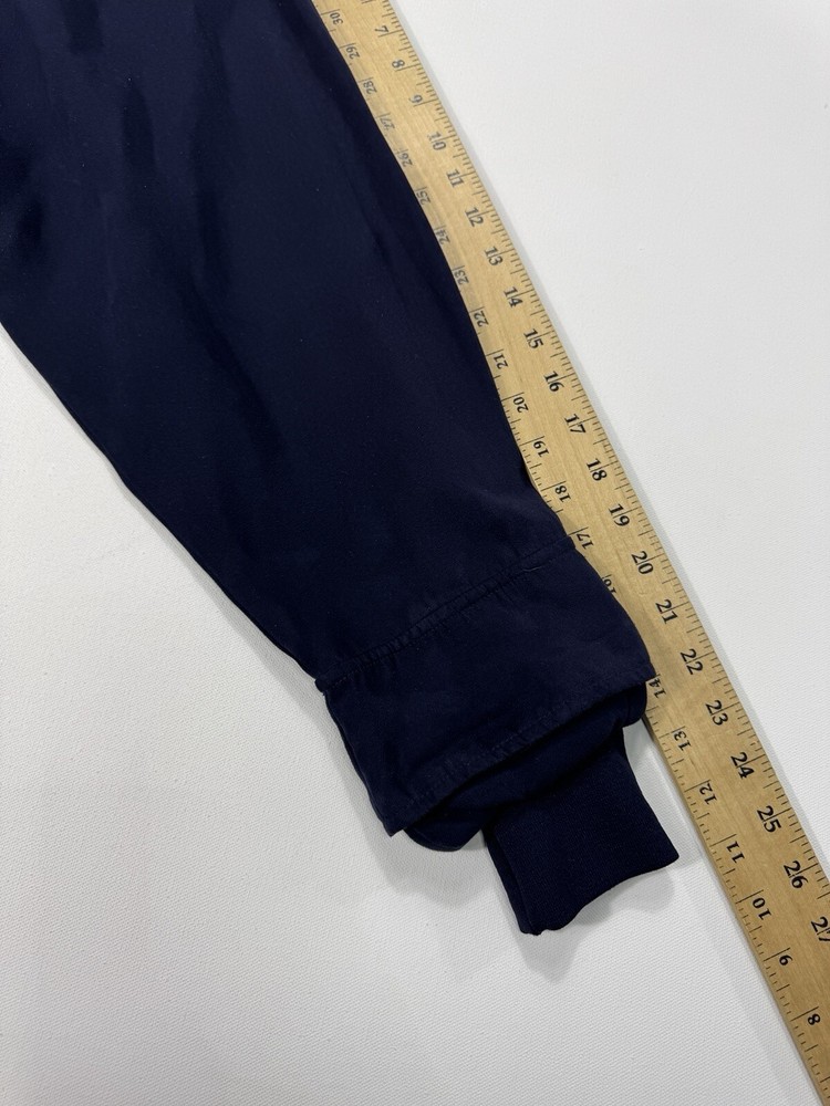 Zero Restriction Men’s Medium Navy Golf Outerwear 1/4 Snap Windbreaker Pockets