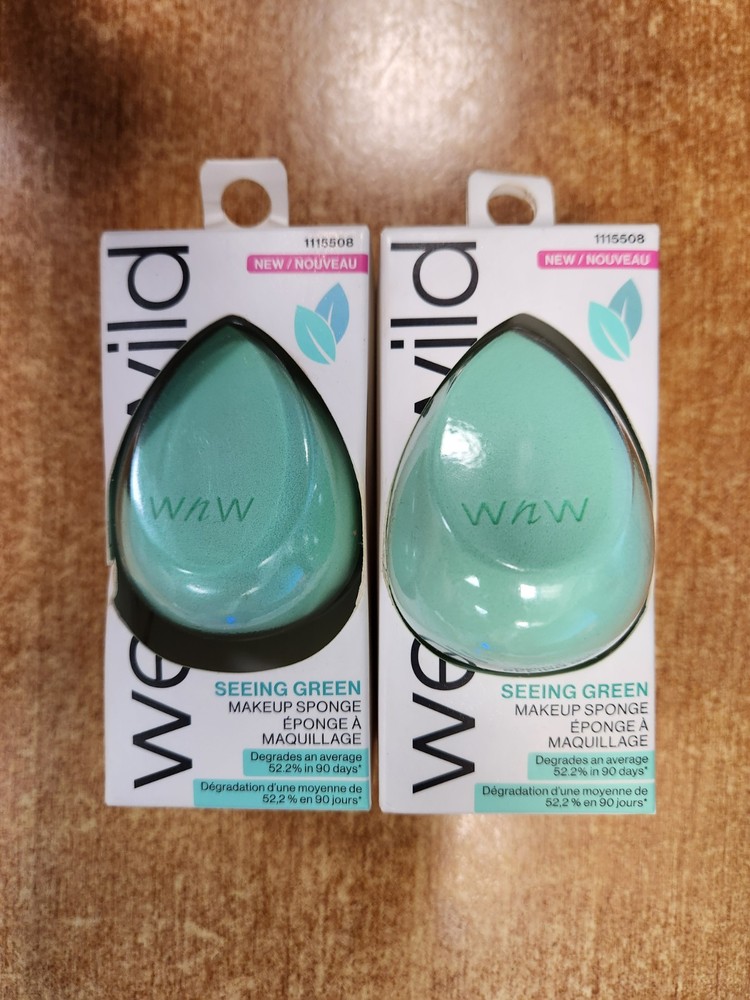 2 Pack: wet n wild Makeup Sponges - Seeing Green   - E15D