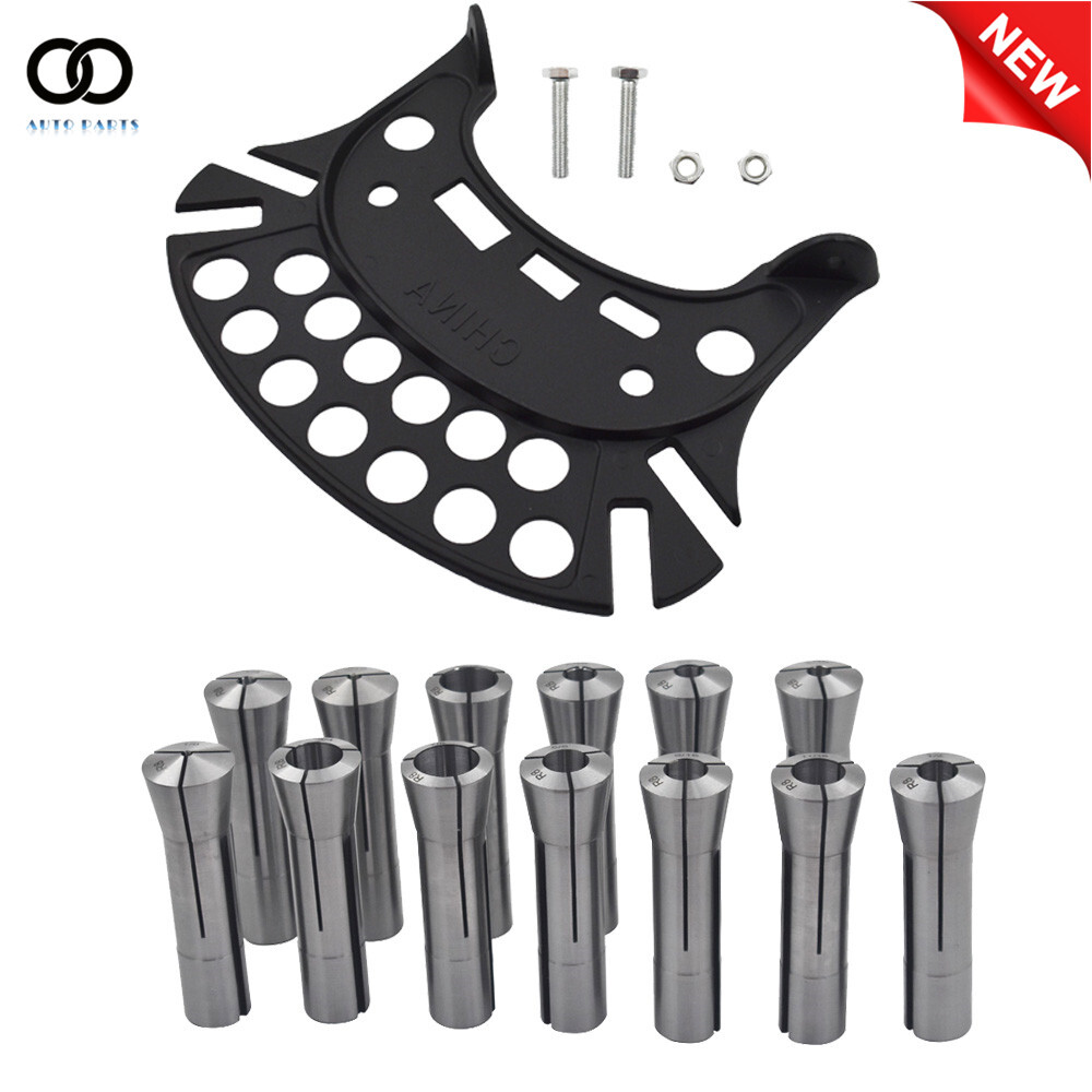 Precision R8 Collet Set 13pc Mill Collets Set – Collets for Mill Machine