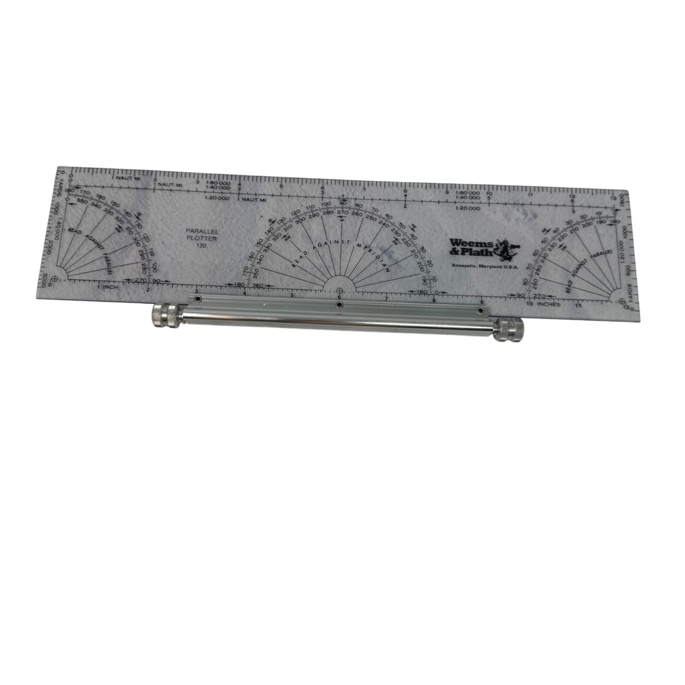 Weems & Plath Parallel Plotter #120 Navigation & Mapping
