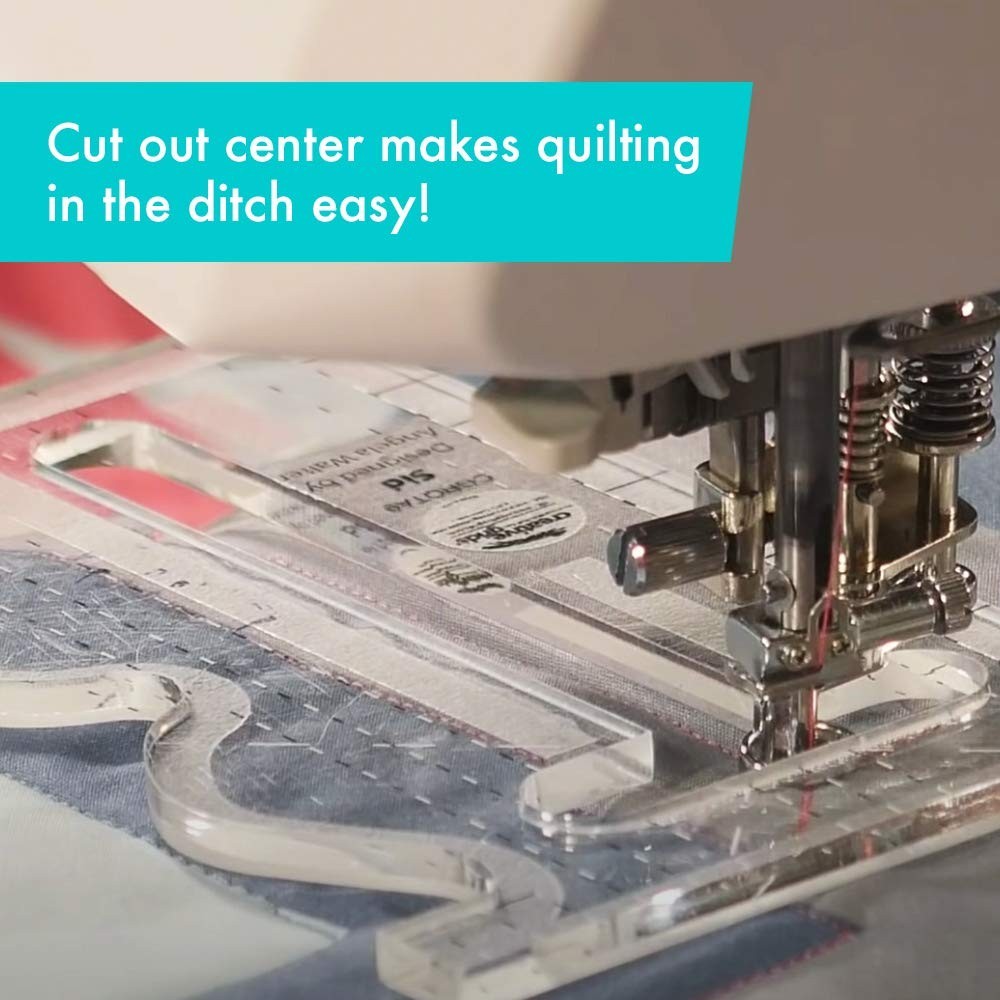Expert-Approved Sid Acrylic Quilting Template - Free-Motion & Unique Patterns